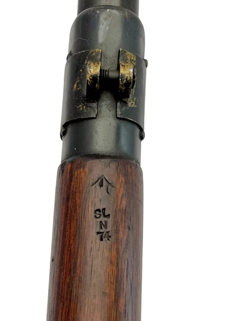 Navy Arms Enfield #4 Mk 1* .303 World War II French Resistance 1944 Dated "BS" and "PP" marked matching serial number bolt PP 1111 - Image 16