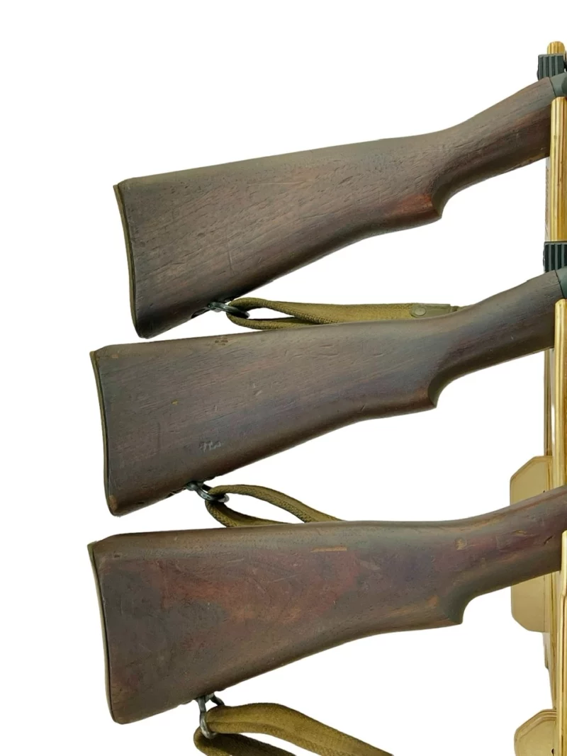 Navy Arms Enfield #4 Mk 1* .303 World War II French Resistance 1944 Dated "BS" and "PP" marked non-matching serial number bolt - Image 11