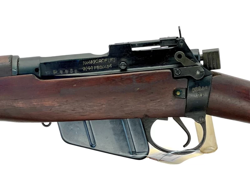 Navy Arms Enfield #4 Mk 1 .303 World War II French Resistance,1944 date "PP" marked, ROF(F) with matching bolt SN PP 1225 - Image 19