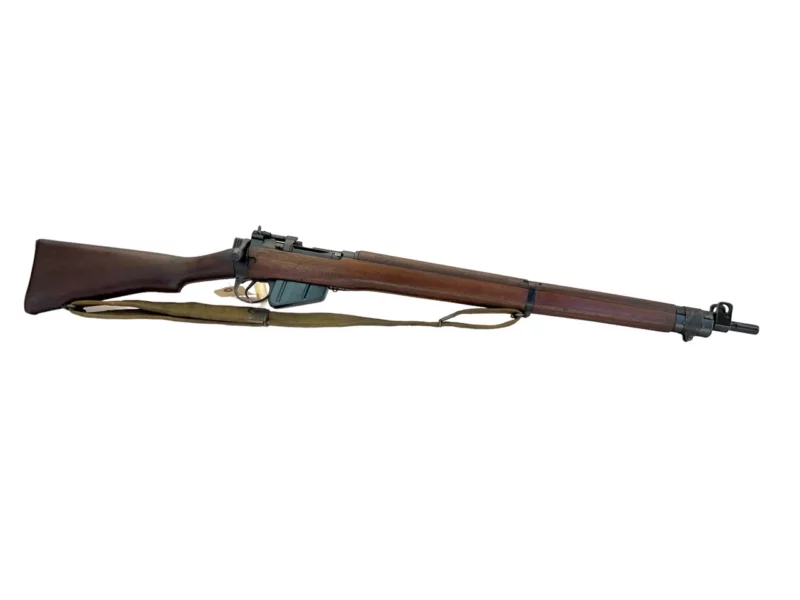 Navy Arms Enfield #4 Mk 1* .303 World War II French Resistance 1944 Dated "BS" and "PP" marked matching serial number bolt PP 1706 - Image 10