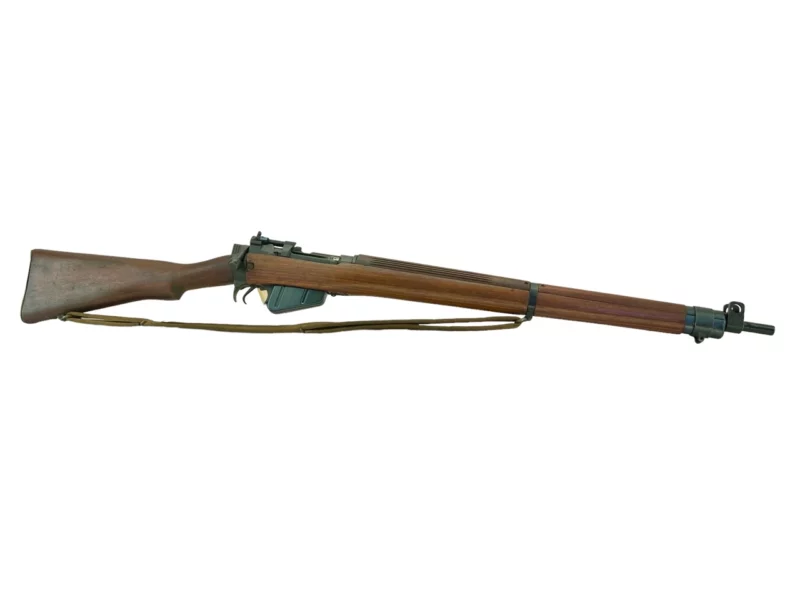 Navy Arms Enfield #4 Mk 1* .303 World War II French Resistance1944 Dated "BS" marked matching serial number bolt PP 1662 - Image 10
