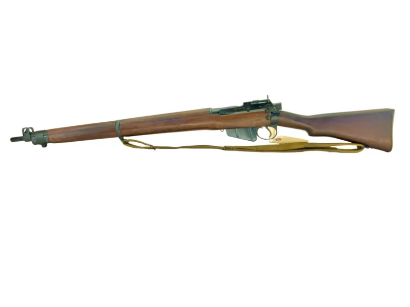 Navy Arms Enfield #4 Mk 1 .303 World War II French Resistance,1944 date "PP" marked, ROF(F) with matching bolt SN PP 0689 - Image 17