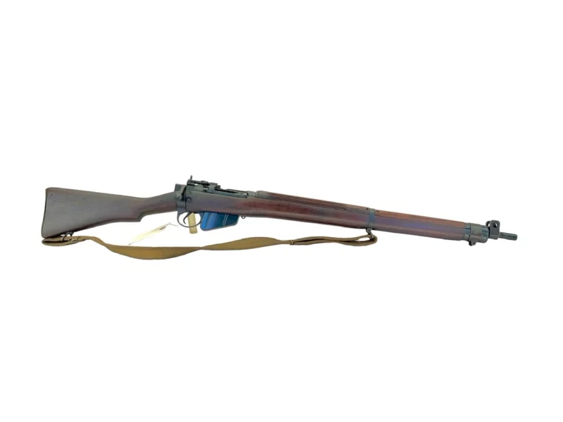 Navy Arms Enfield #4 Mk 1* .303 World War II French Resistance 1944 Dated "BS" marked matching serial number bolt PP 1797 - Image 10