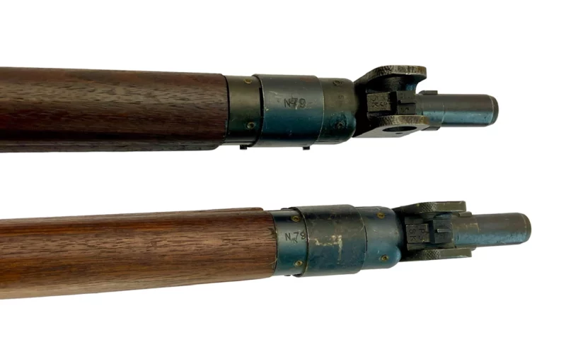 Navy Arms Enfield #4 Mk 1 .303 World War II French Resistance 1944 Dated duplicate serial numbered pair 35510/35510 - Image 12