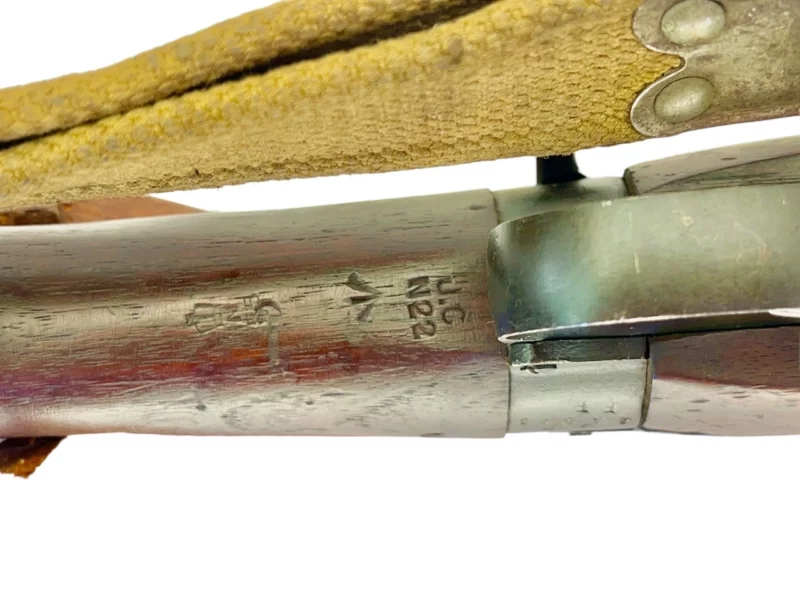 Navy Arms Enfield #4 Mk 1* .303 World War II French Resistance 1944 Dated "BT" and "PP" marked matching serial number bolt PP 1273 - Image 18
