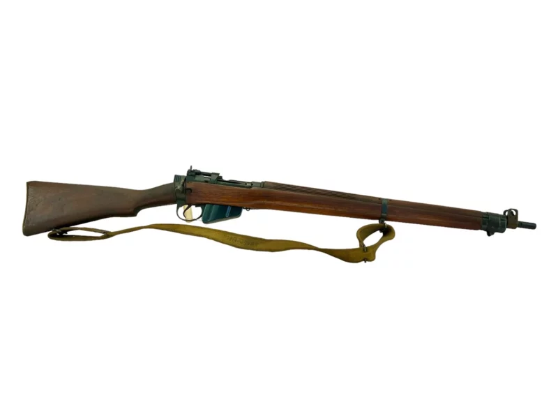 Navy Arms Enfield #4 Mk 1* .303 World War II French Resistance 1944 Dated "BS" and "PP" marked matching serial number bolt PP 0821 - Image 11