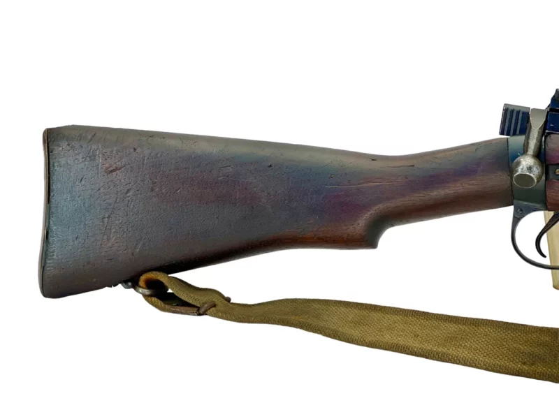 Navy Arms Enfield #4 Mk 1* .303 World War II French Resistance 1944 Dated "BS" marked matching serial number bolt PP 1683 - Image 10