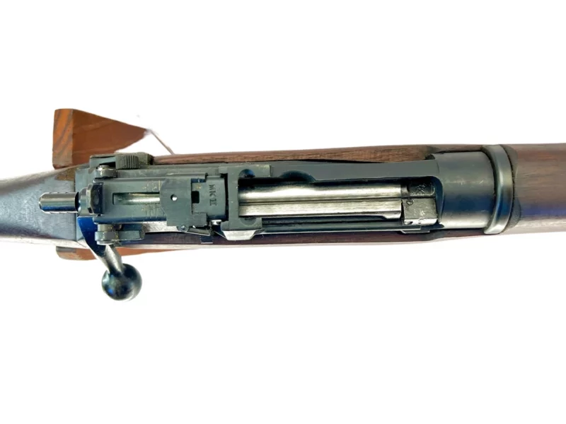 Navy Arms Enfield #4 Mk 1 .303 World War II French Resistance,1944 date "PP" marked, ROF(F) with matching bolt SN PP 0987 - Image 12