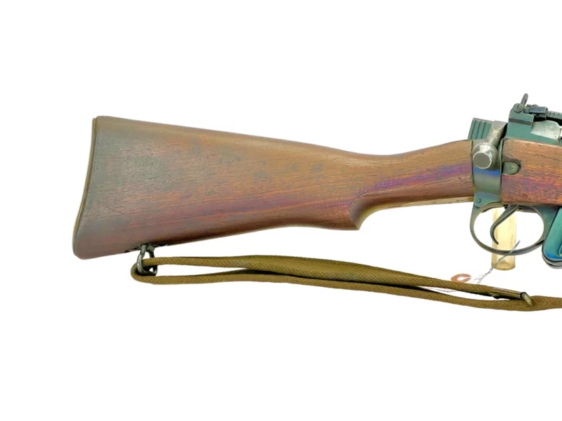 Navy Arms Enfield #4 Mk 1* .303 World War II French Resistance 1944 Dated "BS" and "PP" marked matching serial number bolt PP 0115 - Image 10
