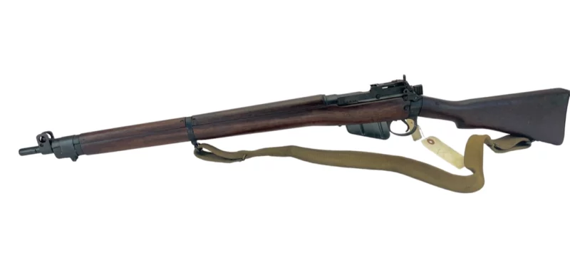 Navy Arms Enfield #4 Mk 1 .303 World War II French Resistance 1944 Dated "BT" and "PP" marked matching serial number bolt PP 1203 - Image 19