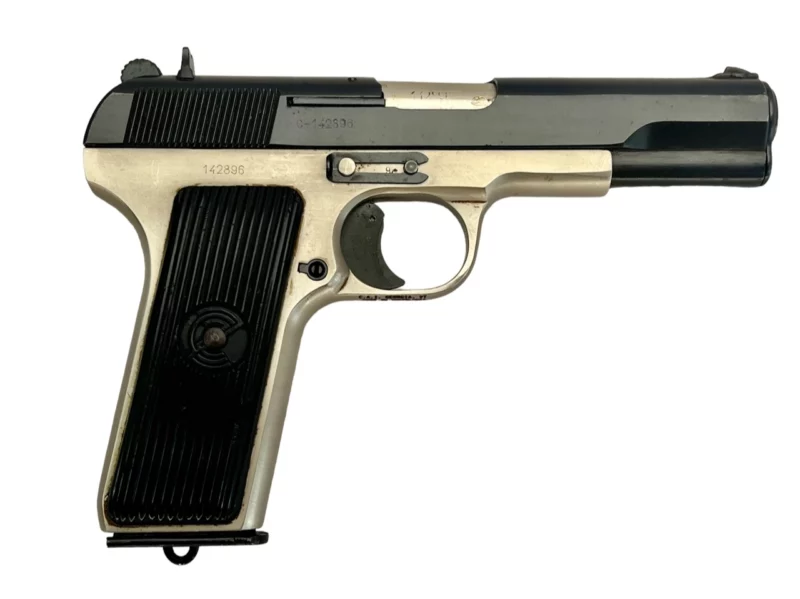 Zastava M57 Tokarev pistol factory 2-tone finish, VG condition, 7.62x25 with magazine SN 142869 - Image 3