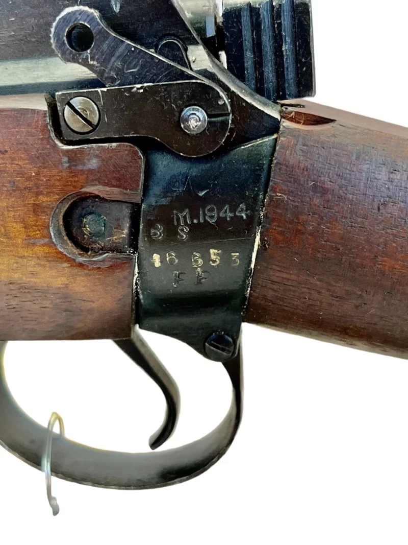 Navy Arms Enfield #4 Mk 1* .303 World War II French Resistance 1944 Dated "BS" and "PP" marked matching serial number bolt PP 1045 - Image 21