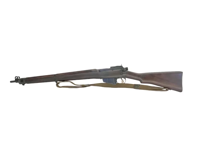 Navy Arms Enfield #4 Mk 1* .303 World War II French Resistance 1944 Dated "BS" and "PP" marked matching serial number bolt PP 1326 - Image 19