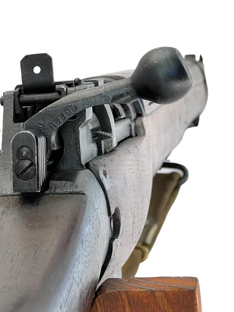 Navy Arms Enfield #4 Mk 1* .303 World War II French Resistance 1944 Dated "BS" and "PP" marked matching serial number bolt PP 1037 - Image 17