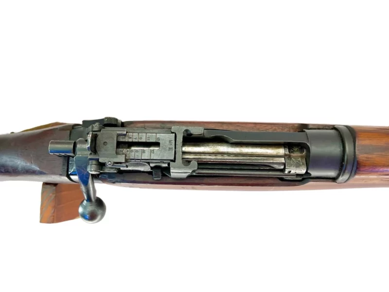 Navy Arms Enfield #4 Mk 1* .303 World War II French Resistance 1944 Dated "BS" and "PP" marked matching serial number bolt PP 1092 - Image 14