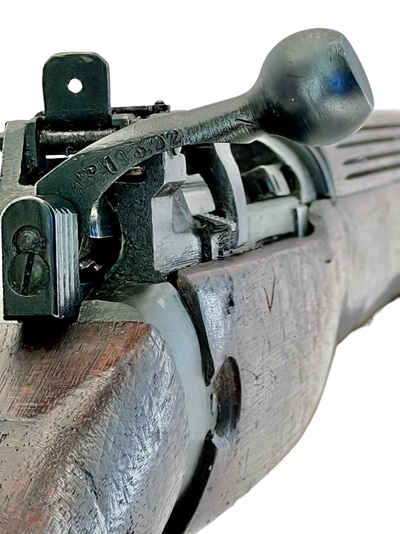 Navy Arms Enfield #4 Mk 1* .303 World War II French Resistance 1944 Dated "BS" and "PP" marked matching serial number bolt PP 0414 - Image 16