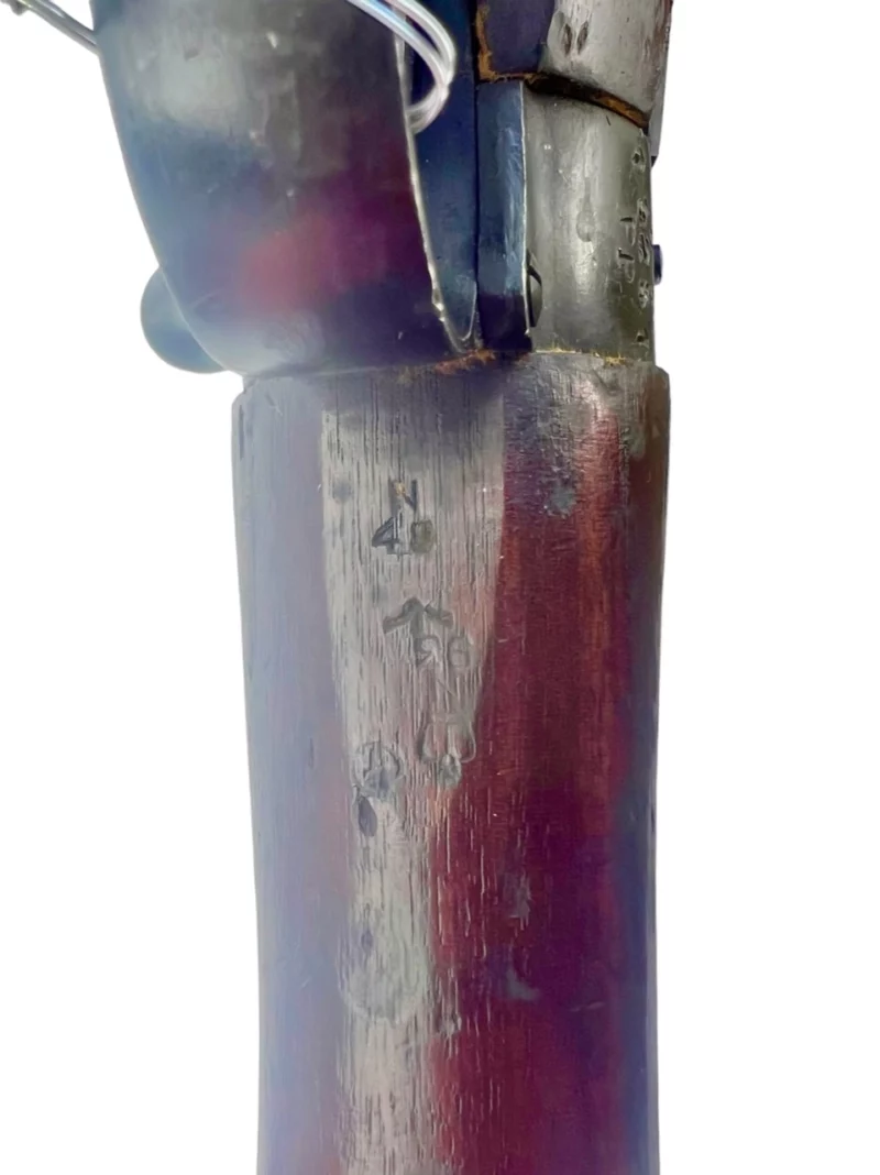 Navy Arms Enfield #4 Mk 1* .303 World War II French Resistance1944 Dated "BS" and "PP" marked non-matching serial number bolt PP 0154 - Image 17