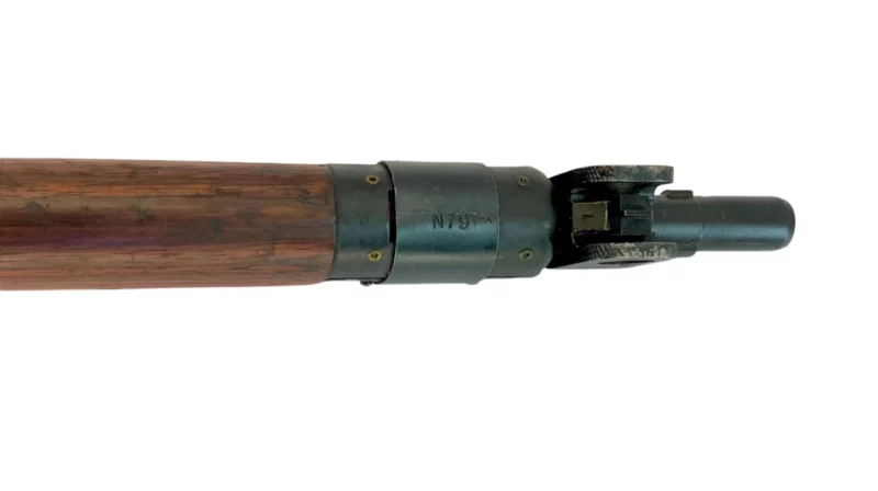 Navy Arms Enfield #4 Mk 1 .303 World War II French Resistance 1944 Dated "BU" "PP" marked matching serial number bolt PP 1981 - Image 14