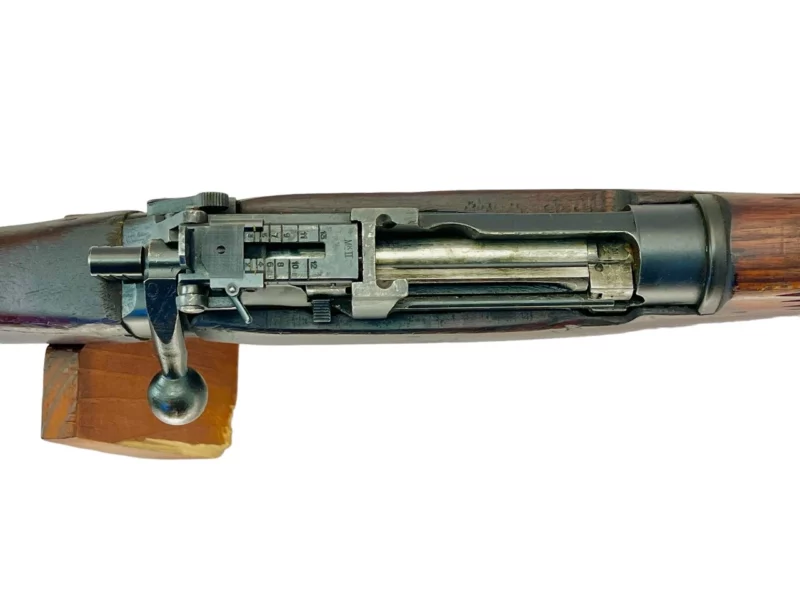 Navy Arms Enfield #4 Mk 1* .303 World War II French Resistance 1944 Dated "BS" marked matching serial number bolt PP 1893 - Image 14