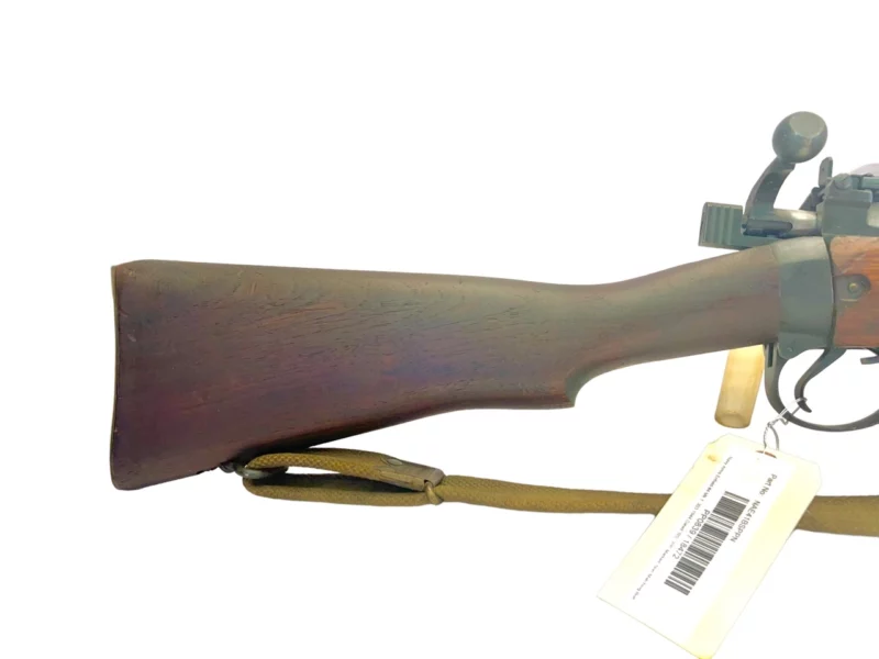 Navy Arms Enfield #4 Mk 1* .303 World War II French Resistance1944 Dated "BS" and "PP" marked non-matching serial number bolt PP 0839 - Image 11