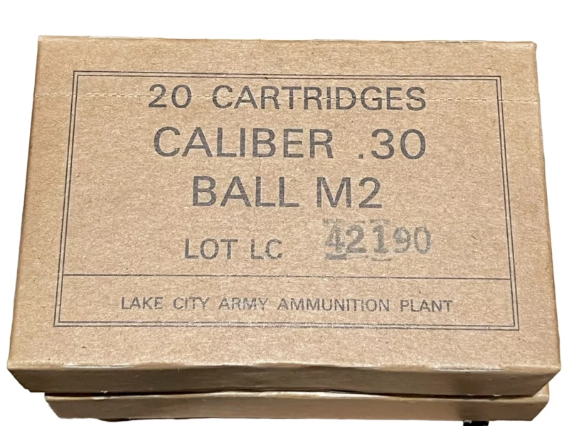 30/06 Lake City M2 Ball ammo sealed boxes, sealed ammo can 400rds - Image 3