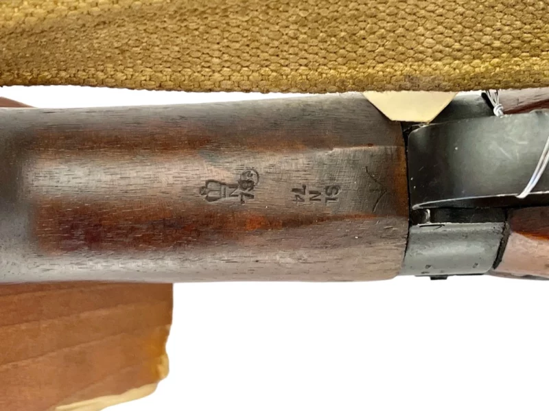 Navy Arms Enfield #4 Mk 1* .303 World War II French Resistance1944 Dated "BS" marked non-matching serial number bolt PP 1149 - Image 18