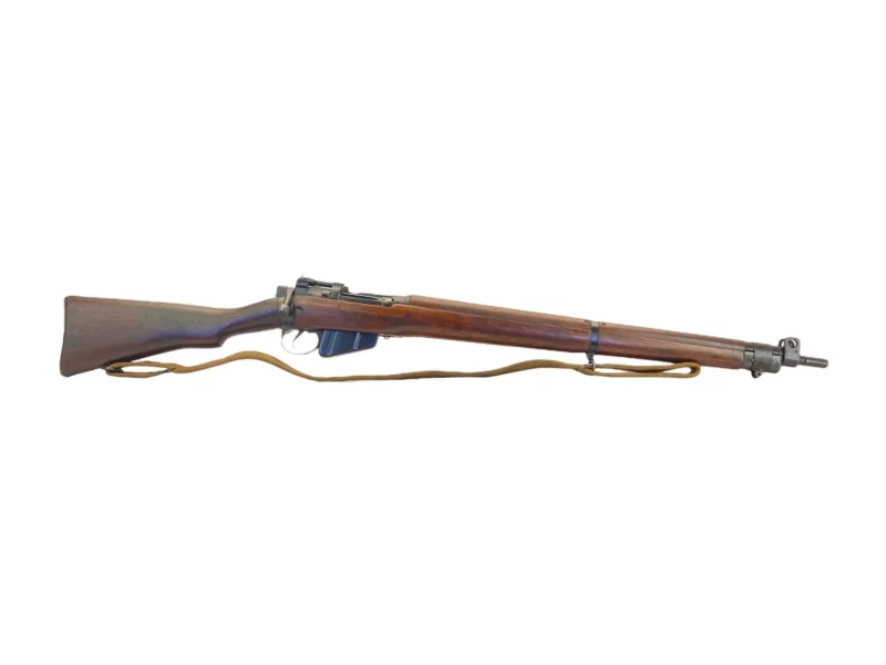 Navy Arms Enfield #4 Mk 1* .303 World War II French Resistance 1944 Dated "BT" marked matching serial number bolt PP 1608 - Image 13