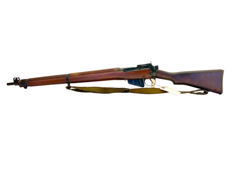 Navy Arms Enfield #4 Mk 1* .303 World War II French Resistance 1944 Dated "BS" and "PP" marked matching serial number bolt PP 1527 - Image 16