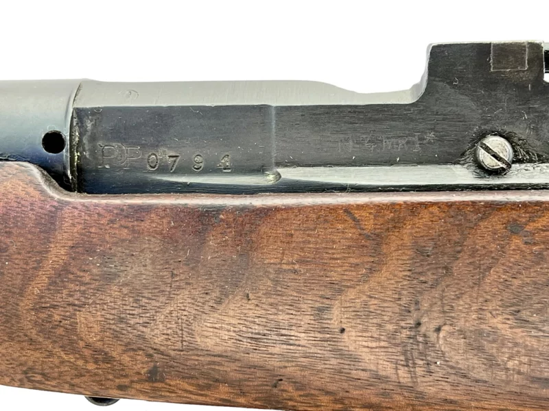 Navy Arms Enfield #4 Mk 1* .303 World War II French Resistance 1944 Dated "BT" marked matching serial number bolt PP 0794 - Image 21
