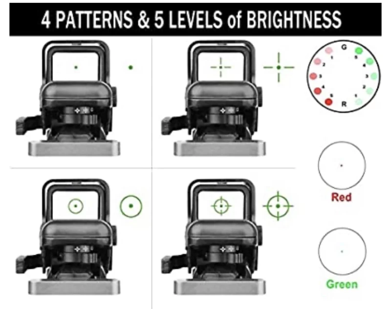 Vision Plus red/green dot optic - Image 2