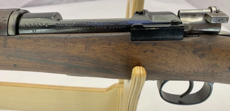 1895 CHILEAN MAUSER LONG RIFLE .308 Arsenal refurbished bent bolt - Image 5