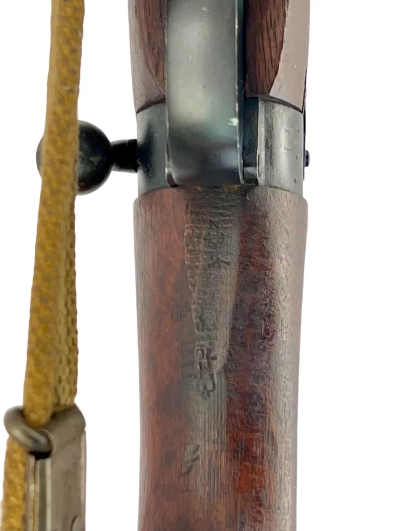 Navy Arms Enfield #4 Mk 1* .303 World War II French Resistance 1944 Dated "BS" and "PP" marked matching serial number bolt PP 0091 - Image 16