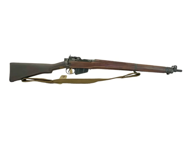 Navy Arms Enfield #4 Mk 1* .303 World War II French Resistance 1944 Dated "BT" "PP" marked non-matching SN bolt PP 1555 - Image 10