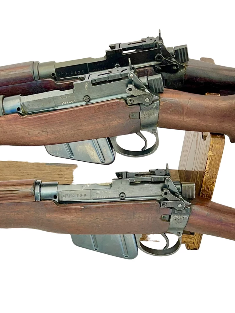 Navy Arms Enfield #4 Mk 1 .303 World War II French Resistance with brass buttplate 1944 date M47/C "PP" marked - Image 16
