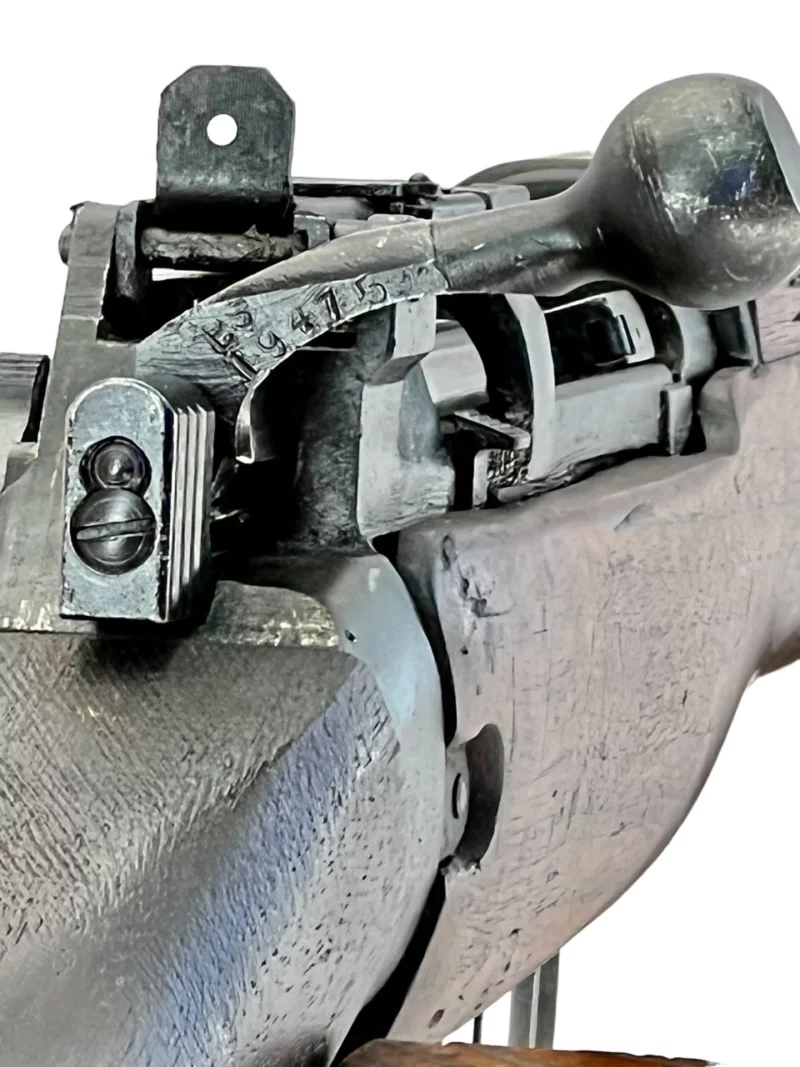 Navy Arms Enfield #4 Mk 1* .303 World War II French Resistance 1944 Dated "BS" marked matching serial number bolt PP 1390 - Image 17