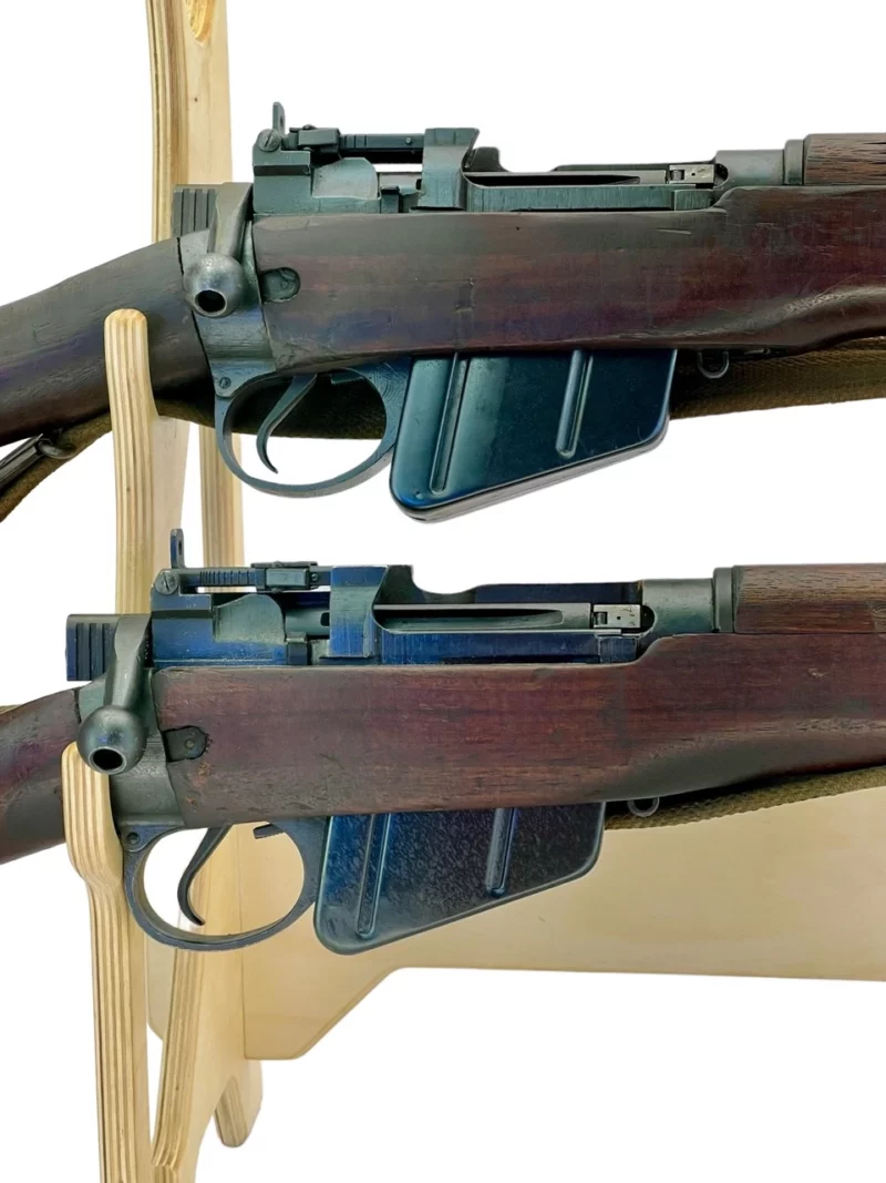 Navy Arms Enfield #4 Mk 1 .303 World War II French Resistance 1944 Dated consecutive serial numbered pair matching serial number bolt - Image 12