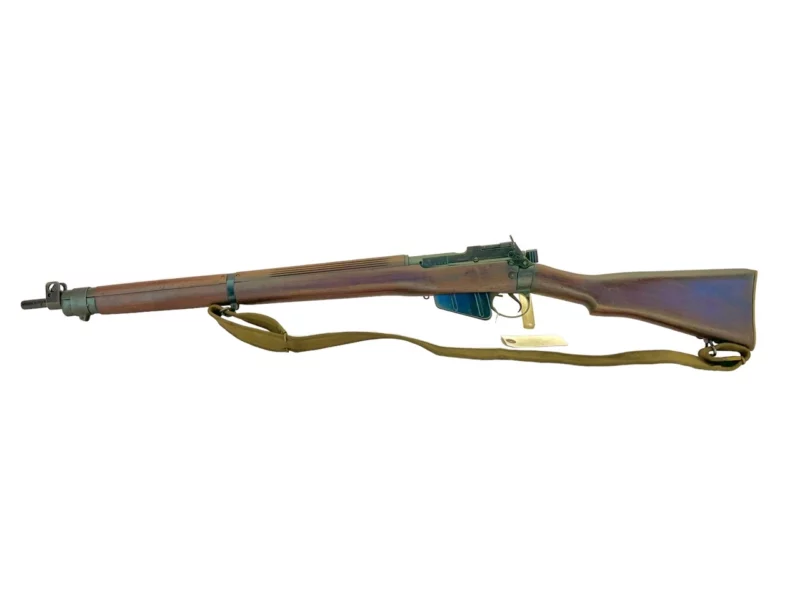 Navy Arms Enfield #4 Mk 1* .303 World War II French Resistance 1944 Dated "BS" and "PP" marked matching serial number bolt PP 0889 - Image 23