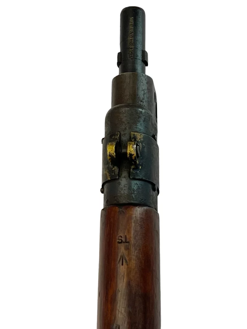 Navy Arms Enfield #4 Mk 1* .303 World War II French Resistance 1944 Dated "BS" and "PP" marked matching serial number bolt PP 1424 - Image 18