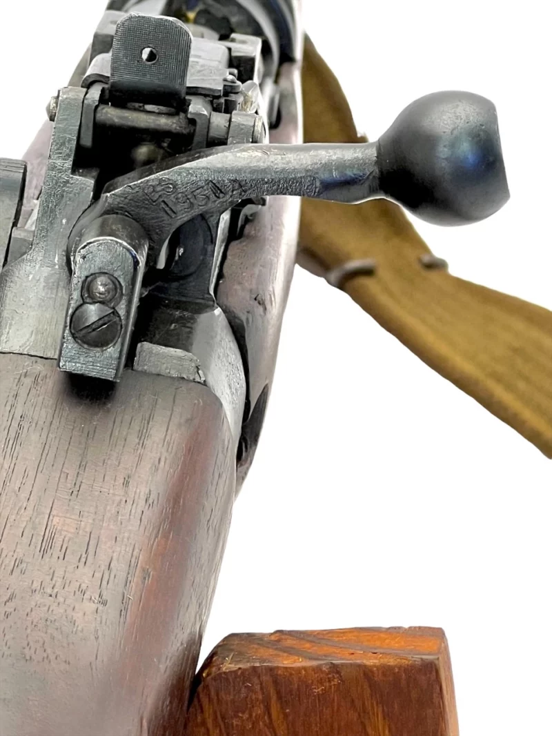 Navy Arms Enfield #4 Mk 1* .303 World War II French Resistance 1944 Dated "BS" and "PP" marked matching serial number bolt PP 1031 - Image 21