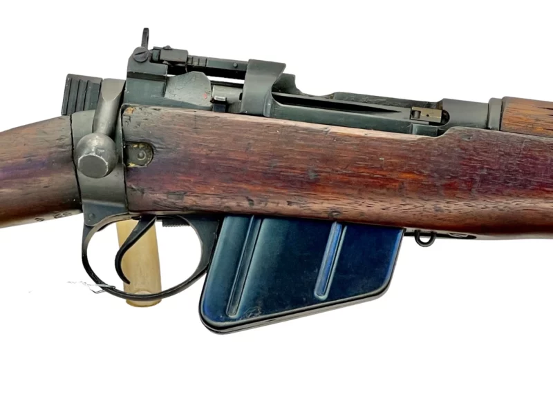 Navy Arms Enfield #4 Mk 1* .303 World War II French Resistance 1944 Dated "BT" marked non-matching SN bolt PP 1922 - Image 12