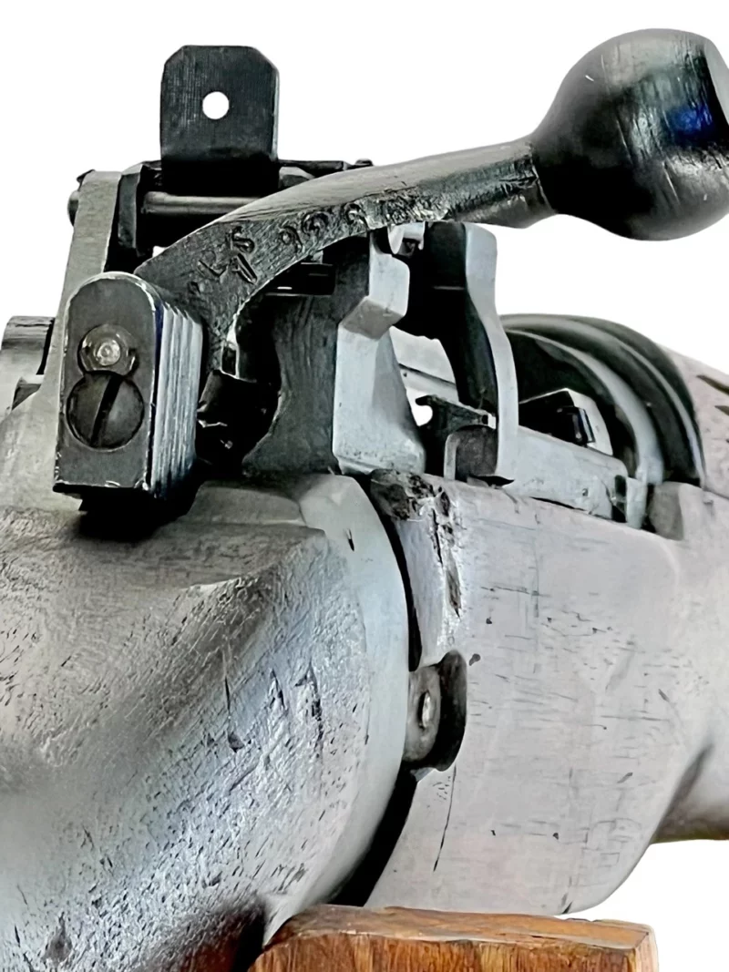 Navy Arms Enfield #4 Mk 1* .303 World War II French Resistance 1944 Dated "BS" marked matching serial number bolt PP 1301 - Image 17