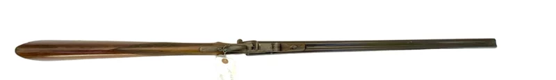 Belgium 410 side by side shotgun external hammer, fold-over “poacher’s gun” 38320 - Image 2