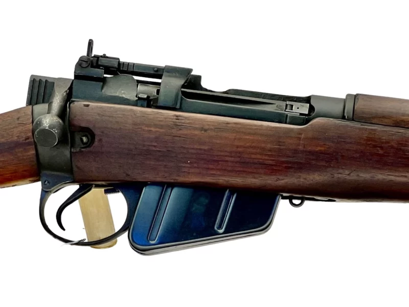 Navy Arms Enfield #4 Mk 1* .303 World War II French Resistance 1944 Dated "BT" "PP" marked non-matching SN bolt PP 1253 - Image 12