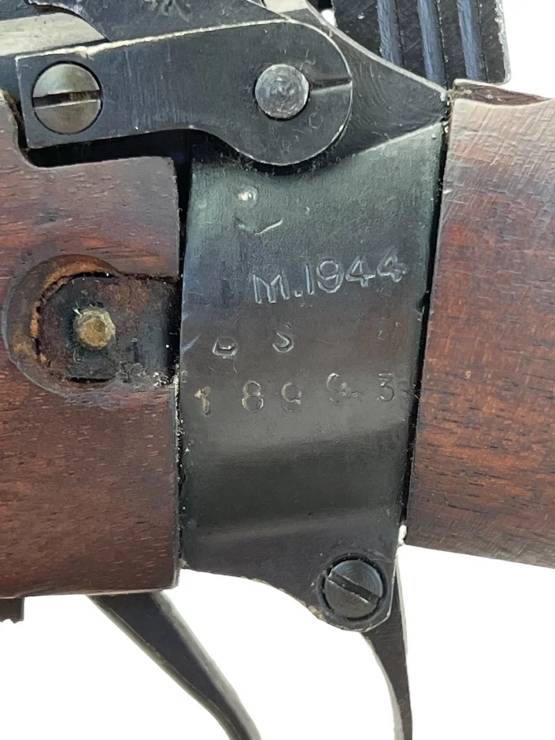 Navy Arms Enfield #4 Mk 1* .303 World War II French Resistance 1944 Dated "BS" marked matching serial number bolt PP 1395 - Image 21