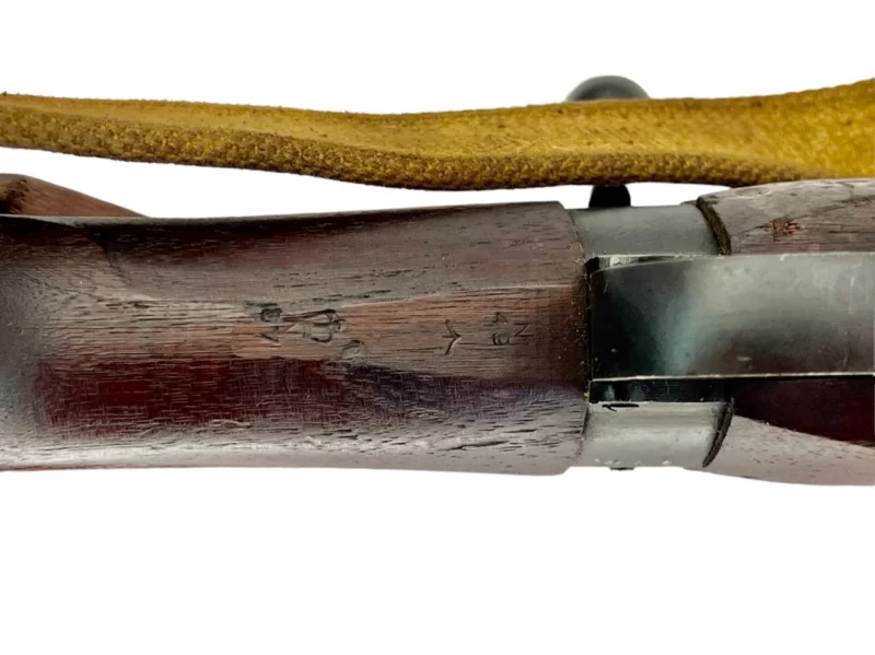 Navy Arms Enfield #4 Mk 1* .303 World War II French Resistance 1944 Dated "BS" marked matching serial number bolt PP 1350 - Image 17