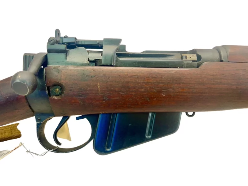 Navy Arms Enfield #4 Mk 1* .303 World War II French Resistance1944 Dated "BS" and "PP" marked non-matching serial number bolt PP 0935 - Image 19