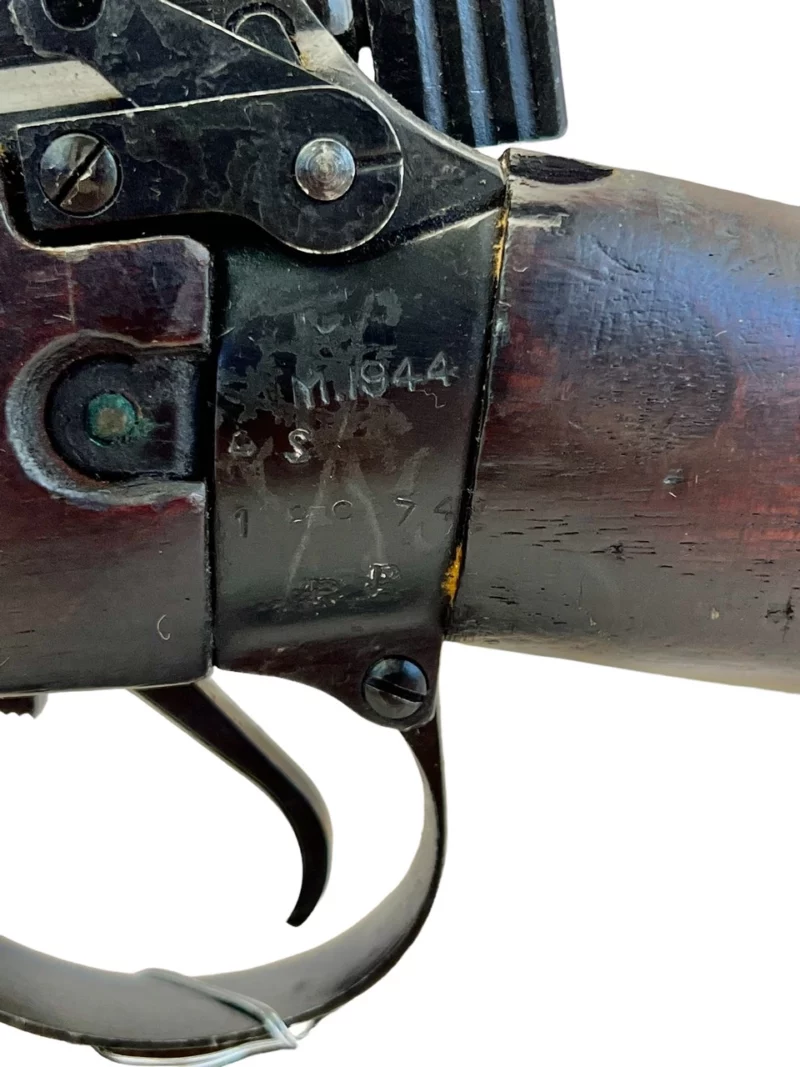 Navy Arms Enfield #4 Mk 1* .303 World War II French Resistance 1944 Dated "BS" marked matching serial number bolt PP 0199 - Image 21