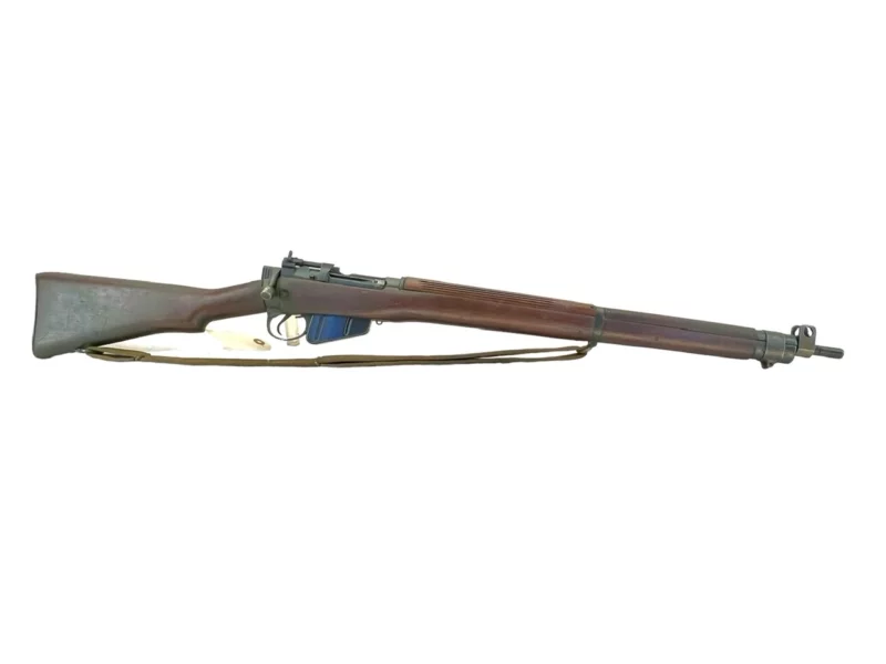 Navy Arms Enfield #4 Mk 1* .303 World War II French Resistance 1944 Dated "BS" marked matching serial number bolt PP 1609 - Image 9