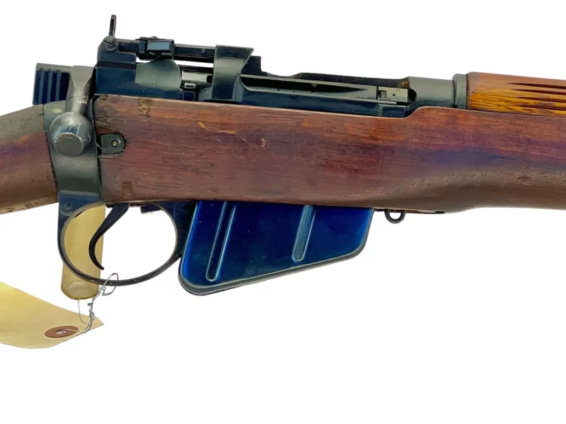 Navy Arms Enfield #4 Mk 1 .303 World War II French Resistance 1944 Dated "BT" and "PP" marked matching serial number bolt PP 1000 - Image 11