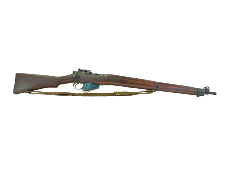 Navy Arms Enfield #4 Mk 1* .303 World War II French Resistance 1944 Dated "BS" marked matching serial number bolt PP 1914 - Image 9